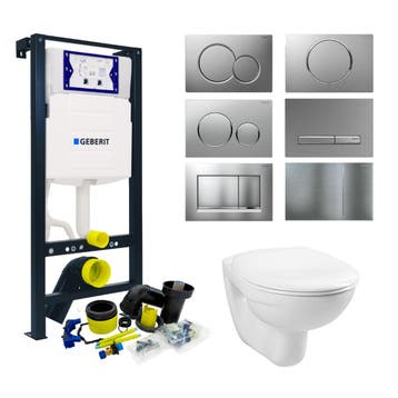 Geberit UP320 Toiletset Compleet | Inbouwreservoir | Basic, Ophalen of Verzenden, Nieuw, Overige typen