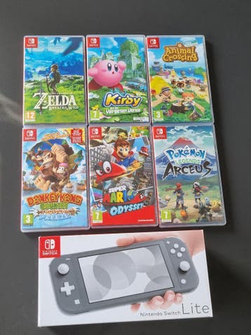Nintendo Switch Lite €135,- met garantie, morgen in huis!, Spelcomputers en Games, Spelcomputers | Nintendo Switch Lite, Ophalen of Verzenden