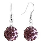 Fako Bijoux - Oorbellen - Disco Dots - Hanger - Paars, Verzenden, Nieuw