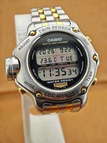 Casio - DEP-600 Module 971 Twin Sensor Depth and Thermo -, Nieuw