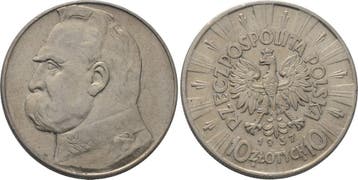 10 Zloty 1937 Polen Republik 1918-1939, Verzenden