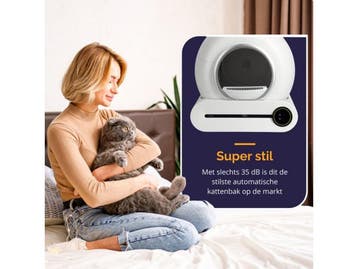 Viervoeter Fresh - Automatische Kattenbak – Zelfreinigend –, Verzenden, Zo goed als nieuw