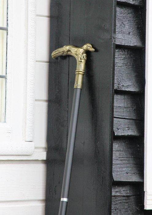 Wandelstok - metaal alu, Antiek en Kunst, Kunst | Designobjecten