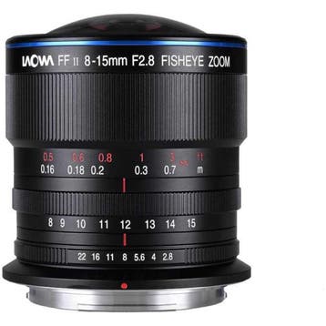 Laowa 8-15mm f/2.8 FF Zoom Fisheye - Fuji GFX mount, Ophalen of Verzenden, Nieuw, Zoom