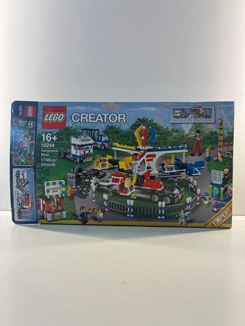 Lego Set - 10244 - Creator Expert - Fairground Mixer ( USED, Nieuw