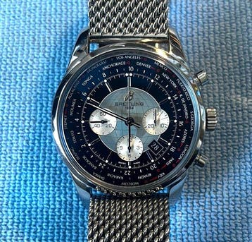Breitling - Transocean Chronograph Unitime - AB0510U4/BB52 -, Nieuw