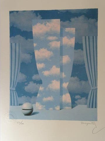 René Magritte (1898-1967) - La Peine Perdue / The Lost Cause, Antiek en Kunst