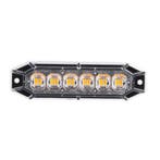 LED Flitser Oranje 12-24V | 12-LED, Auto-onderdelen, Verlichting, Ophalen of Verzenden, Nieuw