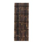 Bamboe schutting halfrond - 90 x 240 cm - Donker - Eviro Bam, Verzenden, Nieuw