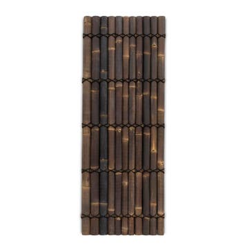 Bamboe schutting halfrond - 90 x 240 cm - Donker - Eviro Bam, Verzenden, Nieuw