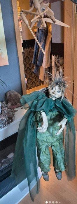Marionet - Unknown - Hout, Textiel, Papier-maché - 1990-2000