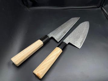 Keukenmes - Japanse mes. Handgemaakt keukenmes voor chef.