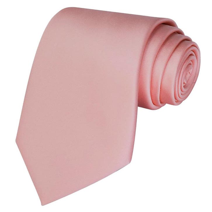 Fako Fashion - Stropdas - Effen - Satijn - 8cm - 145cm - Oud, Kleding | Heren, Stropdassen, Verzenden