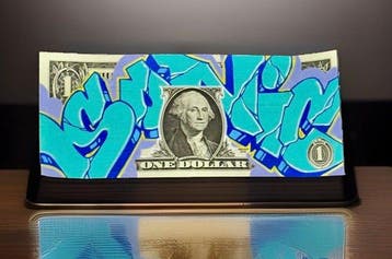 Sonic Bad - Dollar bill, Antiek en Kunst