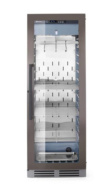 Dry aging kast | 3 planken | Zoutbak | RVS | 59,5x76x(H)1..., Verzenden, Nieuw in verpakking