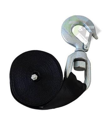 Lierband 6,5 Meter X 50 Mm Met Haak - Handlierband - Lier Ba, Ophalen of Verzenden, Nieuw