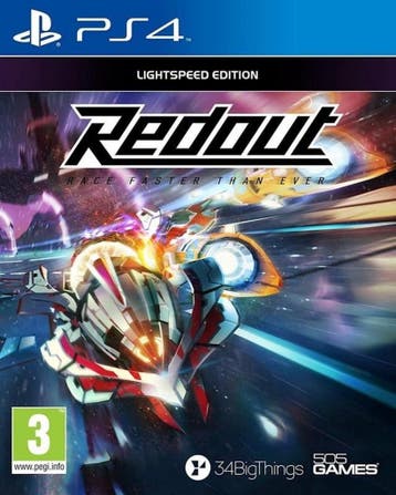 Playstation 4 Redout: Lightspeed Edition, Verzenden, Zo goed als nieuw