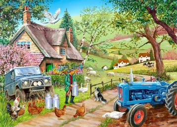House of Puzzles legpuzzel Farm Fre van €13,99 voor €12,59, Ophalen of Verzenden, Nieuw