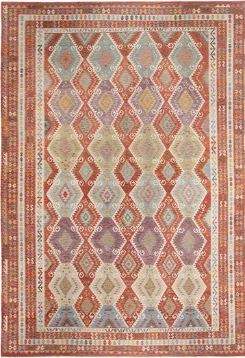 Kelim - Kelim - 587 cm - 410 cm - onbenut-Vintagestyle Kelim, Nieuw