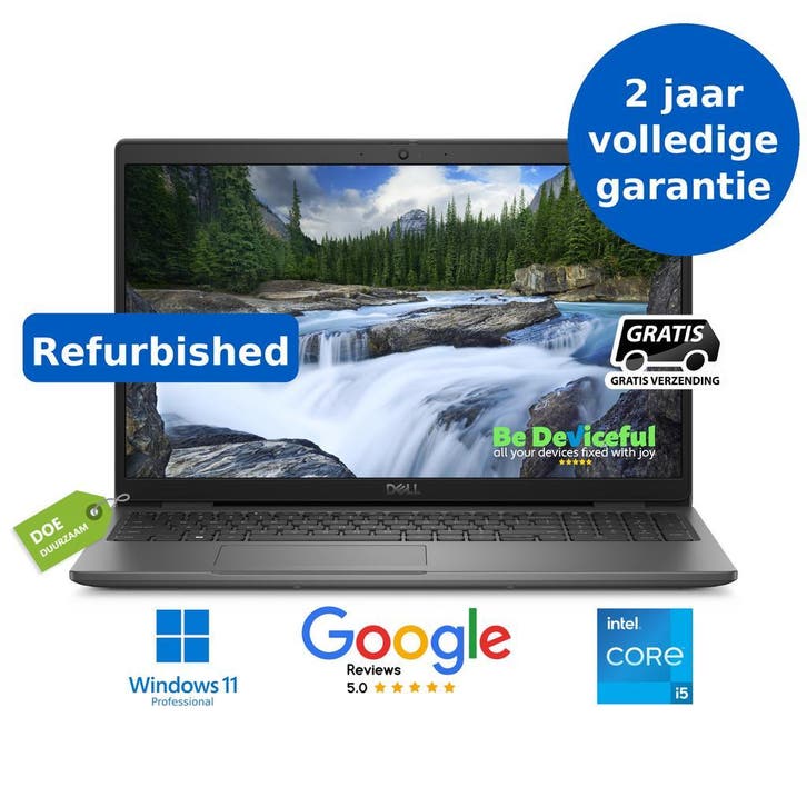 Refurbished Dell Latitude 3540 Volledig gebruiksklaar, Computers en Software, Windows Laptops, 4 Ghz of meer, SSD, 15 inch, Qwerty