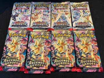 Pokémon - 8 Booster pack - Scarlet & Violet - Ascended, Nieuw