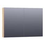 Brauer Impress Spiegelkast 100 cm - zonder Verlichting - Met, Huis en Inrichting, Badkamer | Badkamermeubels, Ophalen of Verzenden