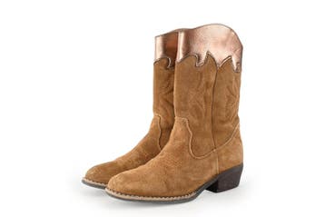 Omoda Cowboy laarzen Meisjes in maat 35 Cognac, Verzenden, Jongen of Meisje, Zo goed als nieuw, Omoda