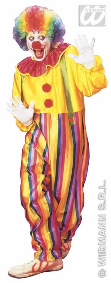 Funny Clown kostuum man, Ophalen of Verzenden, Nieuw