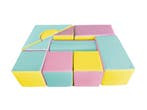 Foam Bouwstenen Pastel | 11 elementen | A-kwaliteit, Kinderen en Baby's, Speelgoed | Bouwstenen, Ophalen of Verzenden, Nieuw, Overige merken