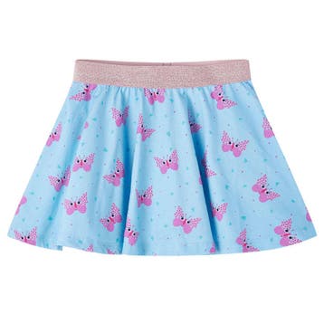 vidaXL Kinderrokje 140 blauw, Verzenden, Nieuw