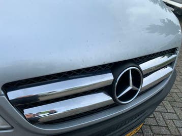 Chrome grille lijsten voorgrill MB Sprinter W906 RVS 4 delig, Ophalen of Verzenden