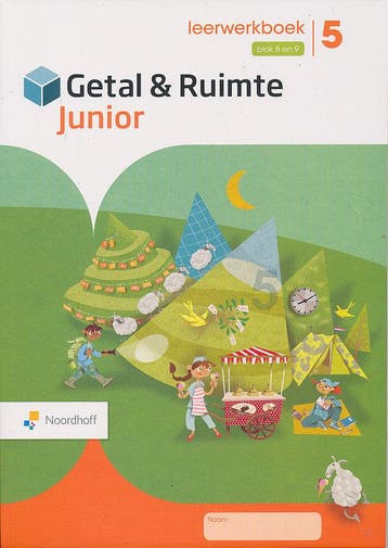 Getal en Ruimte Junior leerwerkboek blok 8 en 9 groep 5 (per, Verzenden, Nieuw