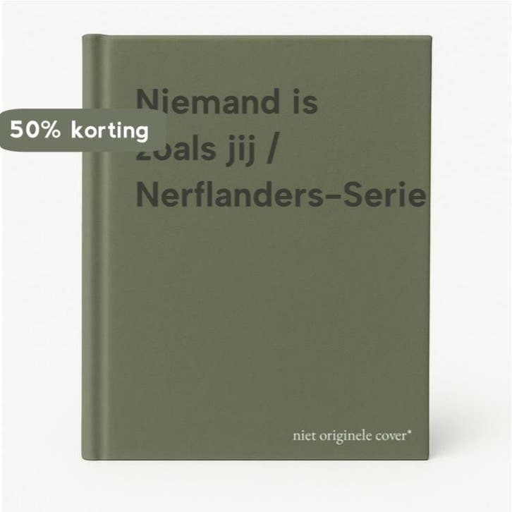Niemand is zoals jij / Nerflanders-Serie 9789033834424, Boeken, Kinderboeken | Kleuters, Gelezen, Verzenden