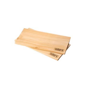 Weber cederhouten rookplanken - Barbecue accessoire, Nieuw