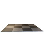 Puzzelmattenset 2 cm. zwart/grijs 12 m2, Ophalen of Verzenden, Nieuw