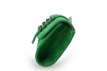 Roberto Festa Clutch Groen, Verzenden, Zo goed als nieuw, Groen
