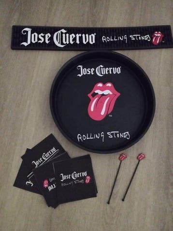 De Rolling Stones, Jose Cuervo - Baraccessoires-set, Nieuw in verpakking