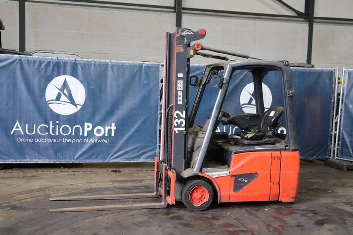 Veiling: Heftruck Linde E16 EVO Elektrisch 1600kg 3.5m 2016, Zakelijke goederen, Machines en Bouw | Heftrucks en Intern transport