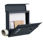 2dekans | Songmics Wandbrievenbus Antraciet - 37 x 10,5 x 37, Ophalen of Verzenden, Zo goed als nieuw