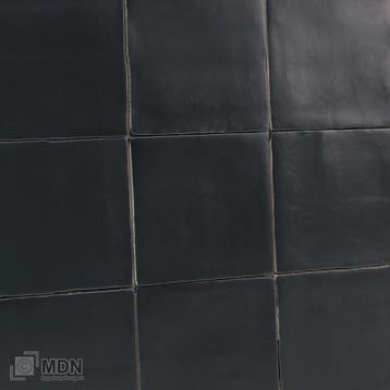 Handvorm tegels mat zwart 13x13 Oud Hollands, Doe-het-zelf en Verbouw, Tegels, Verzenden, Nieuw