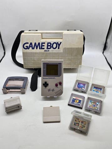 Nintendo - Gameboy Classic - DMG-01 1989 + ASCII Carrier, Nieuw
