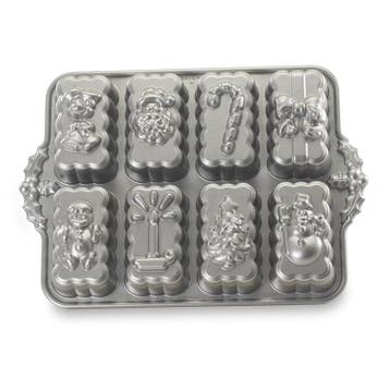 Nordic Ware Kerst Mini Bakvorm**, Hobby en Vrije tijd, Taarten en Cupcakes maken, Verzenden, Nieuw