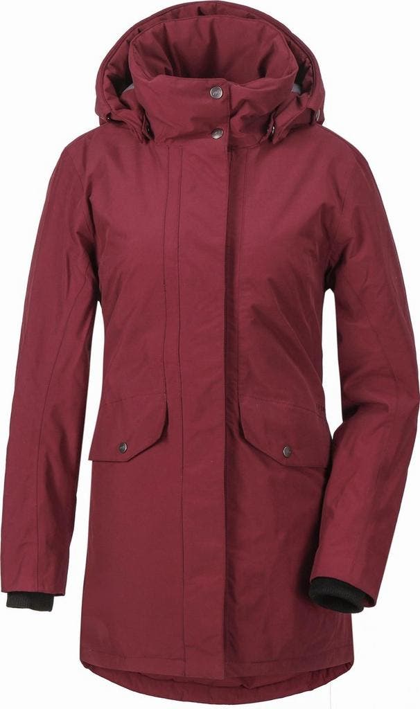 Didriksons - Maat 42 - Sanna Wns Parka - Velvet Red -, Kleding | Dames, Jassen | Winter, Verzenden