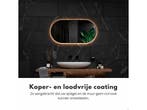 Mirlux Badkamerspiegel - Wandspiegel Ovaal - LED Verlichting, Verzenden, Nieuw