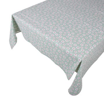 Daisy Bloems Tafelkleed Textiel groen 140x250cm, Huis en Inrichting, Verzenden, Nieuw