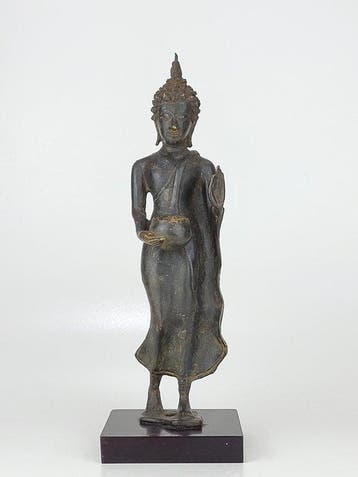 Standing Buddha - Beeld - Thailand (Zonder minimumprijs)