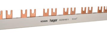HAGER KD282N DOORVERBINDINGSKAM, Ophalen of Verzenden, Nieuw, Groepenkast