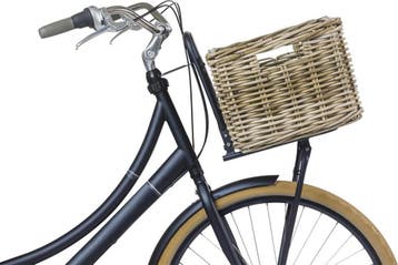 Fiets Basil mand Dax L rotan grijs, Ophalen of Verzenden, Zo goed als nieuw, Basil