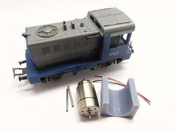 micromotor HP014 Piko Modelen mit aandrijfriem, Overige merken, Gelijkstroom, Verzenden, Overige typen