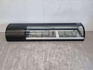 Saro Sushivitrine Opzet koelvitrine 7 x 1/3 GN 180 cm 230V, Zakelijke goederen, Ophalen of Verzenden, Nieuw zonder verpakking